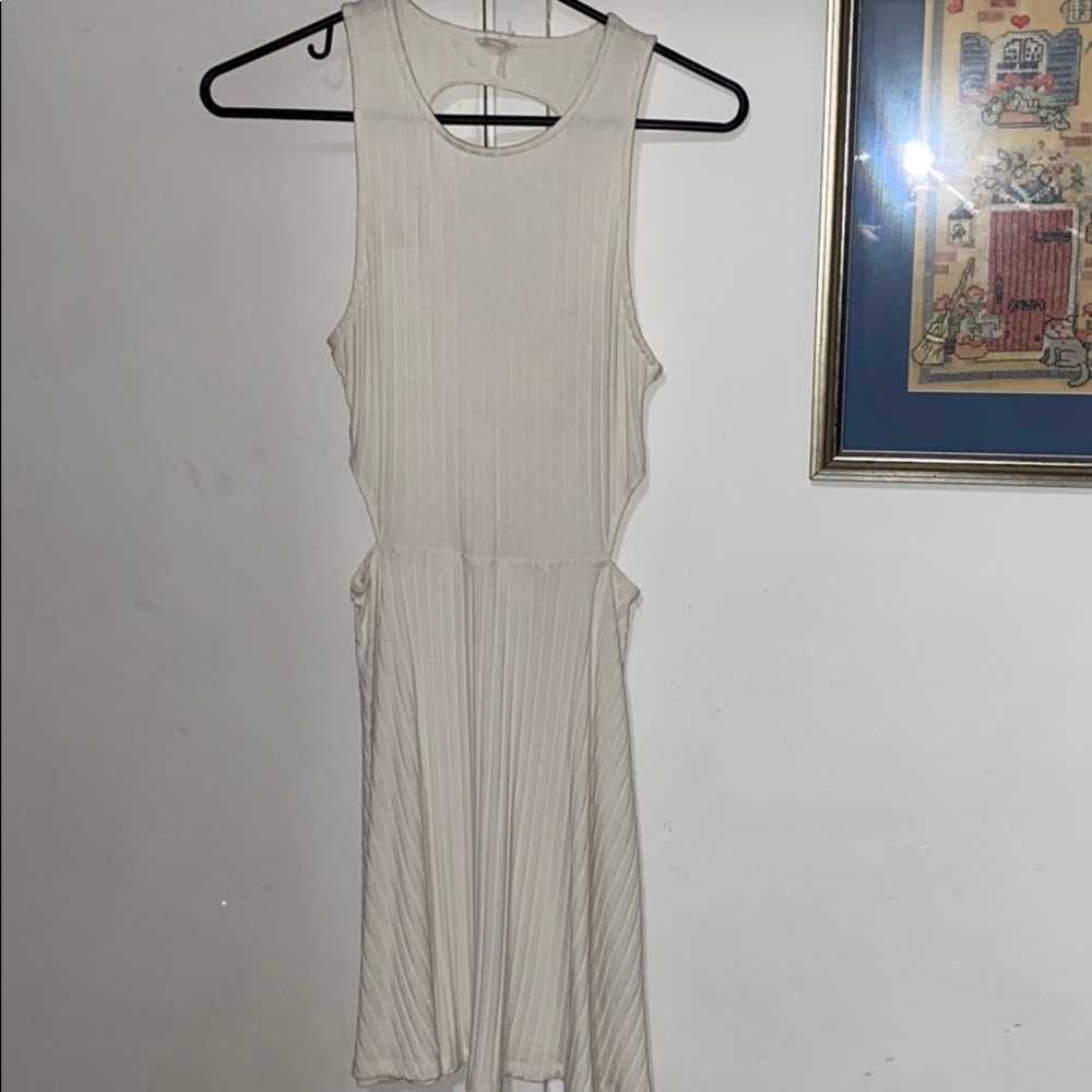 White tight dress